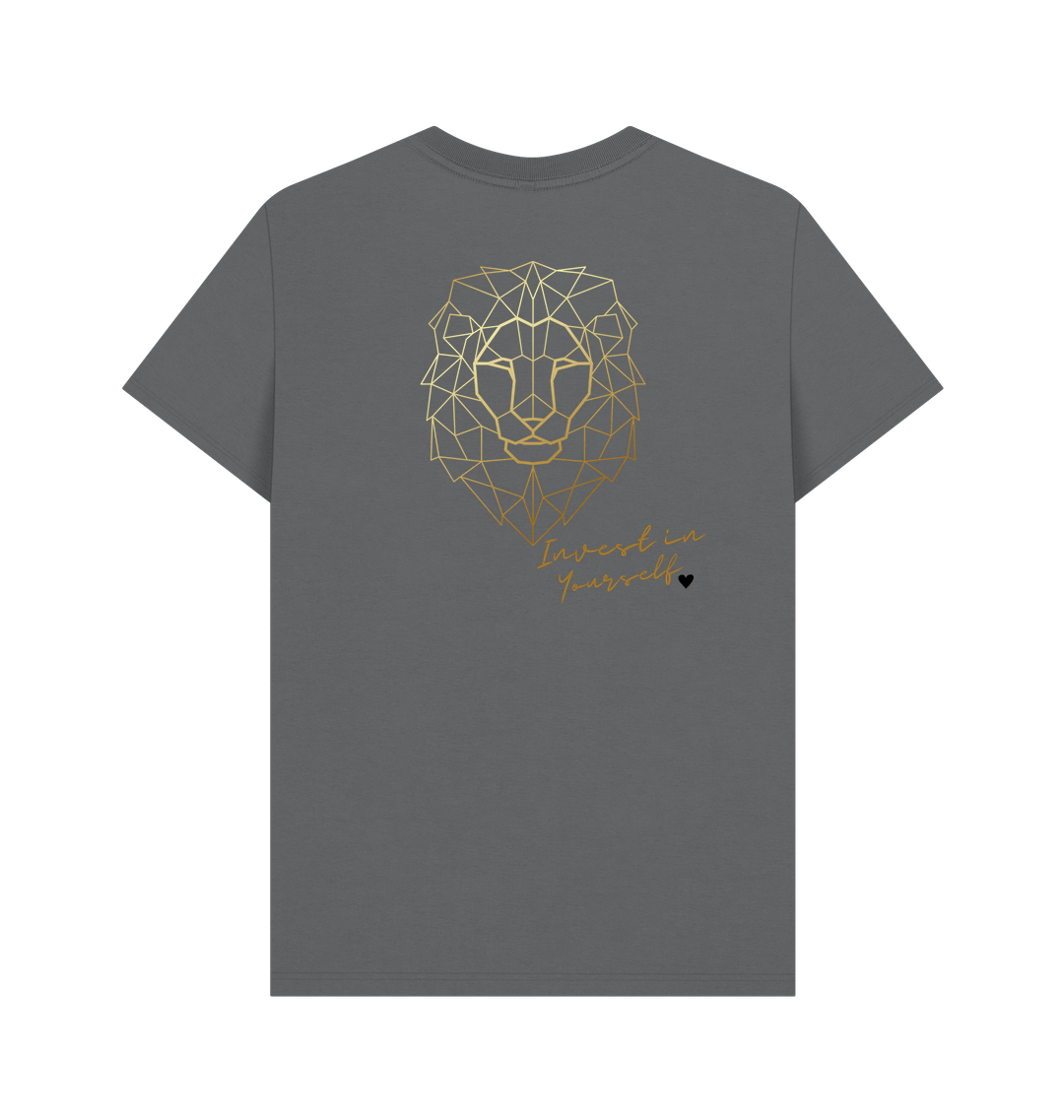 Slate Grey Printed T-shirt