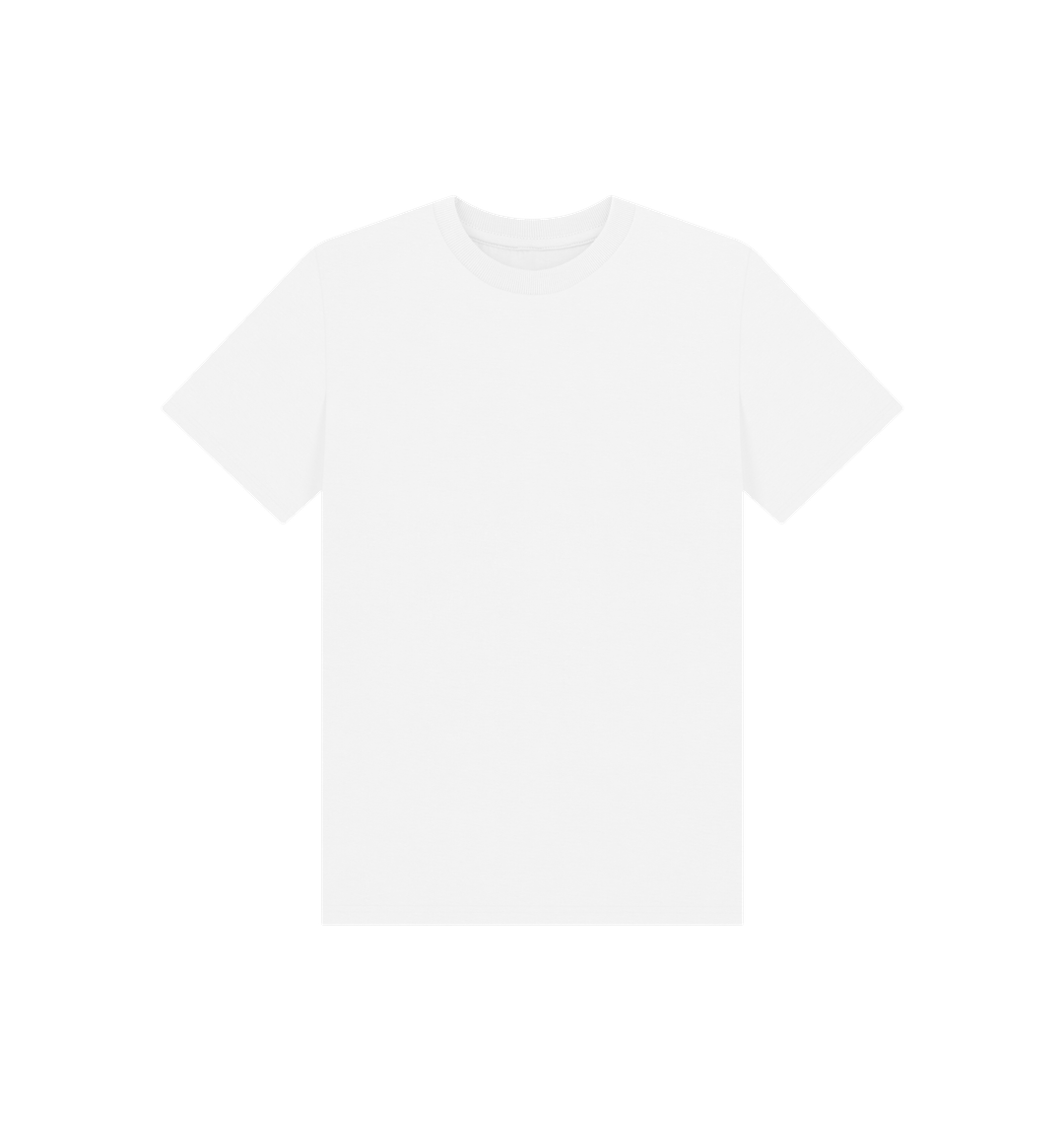 White Printed Kids T-Shirt Front