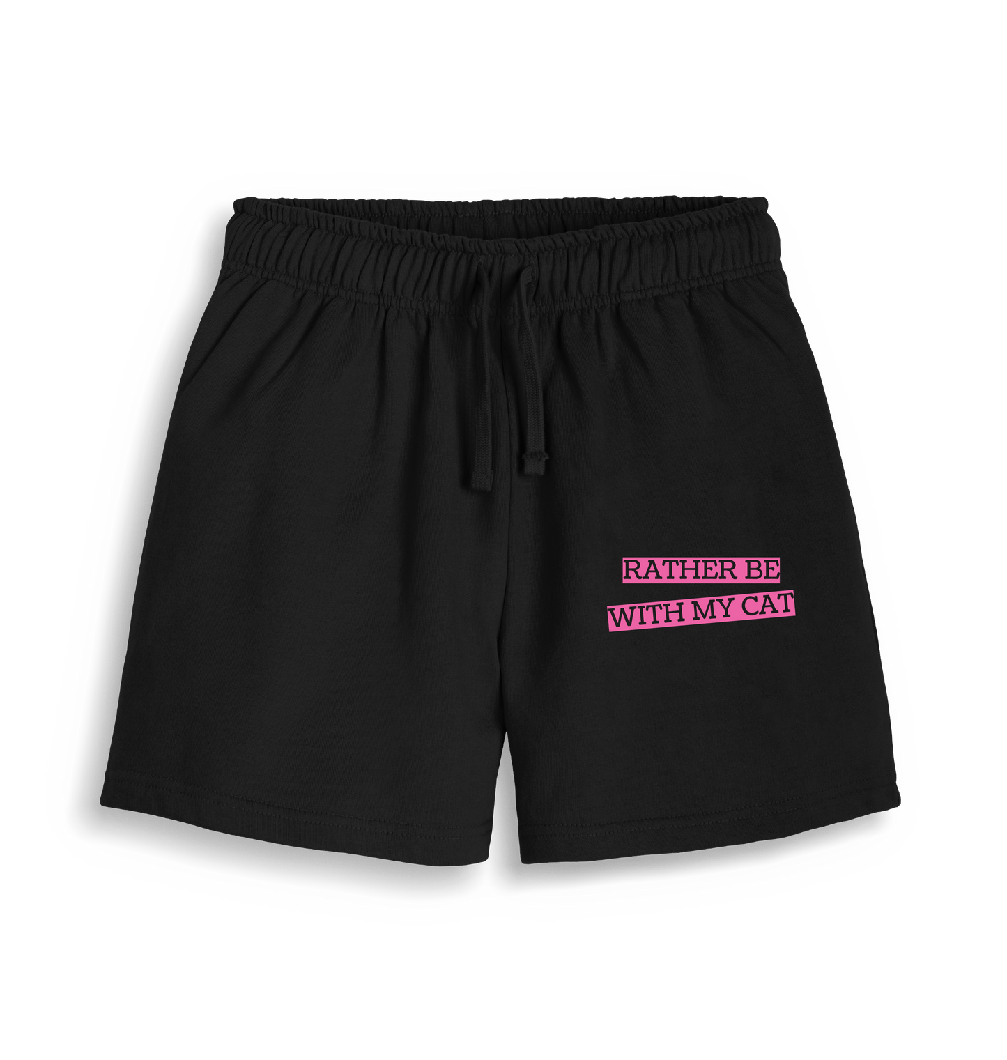 Black Shorts Front