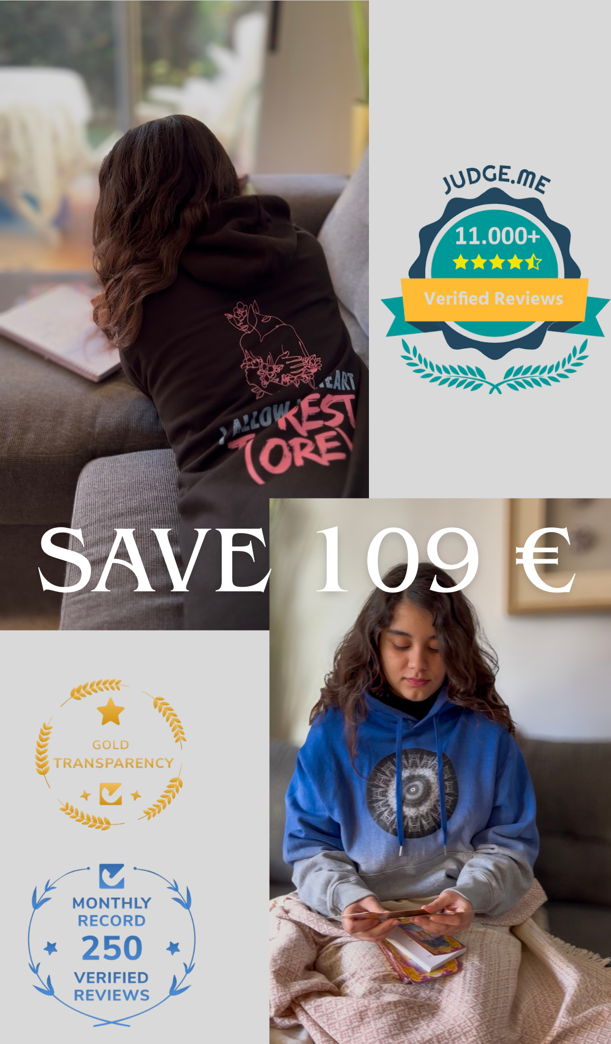 THE SACRED GEOMETRY powered by Nadine #100% organic