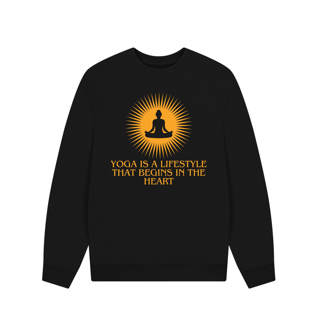 Black Printed Sweater