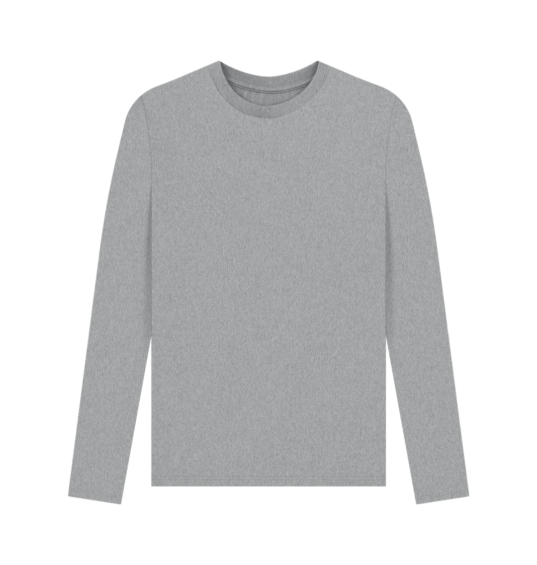 Athletic Grey Printed Long Sleeve T Shirt
