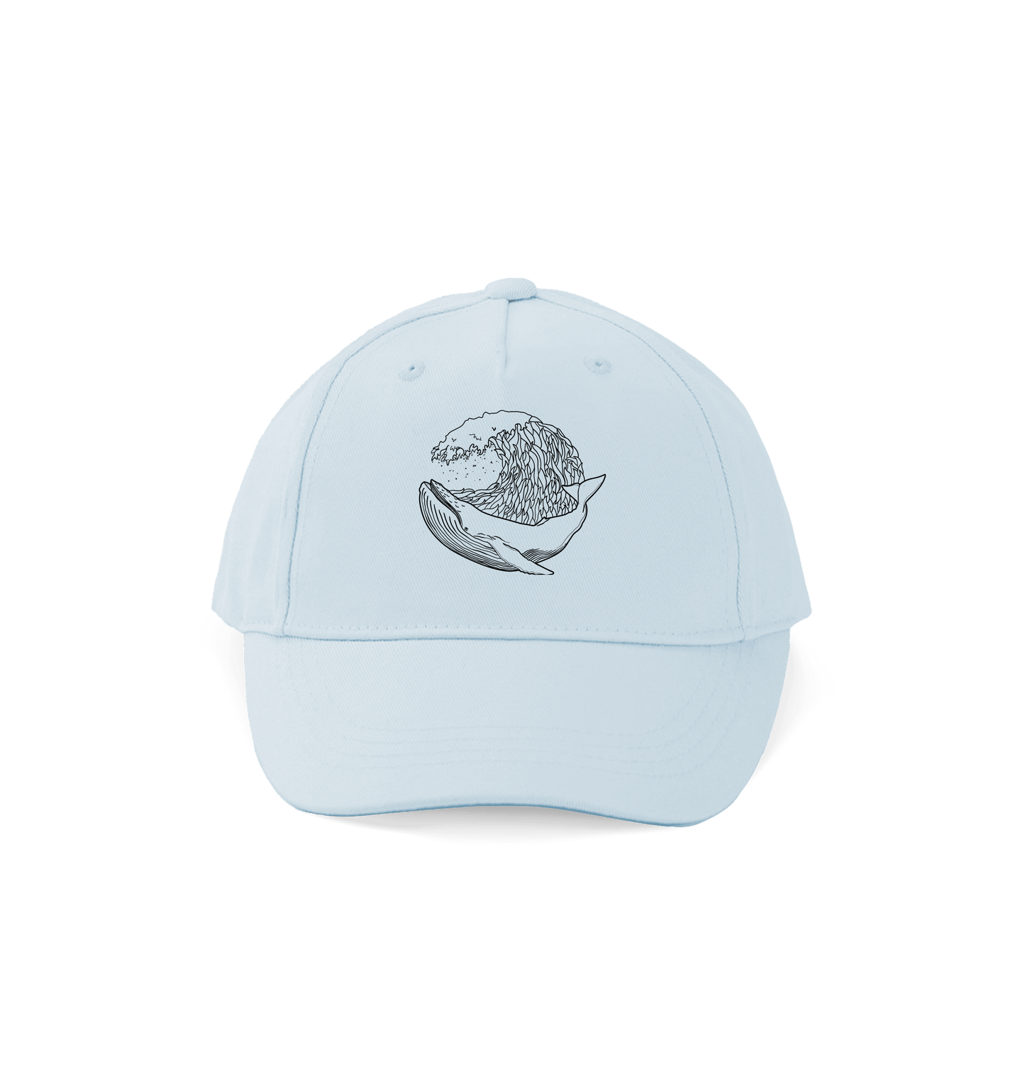 Powder Blue Caps Front