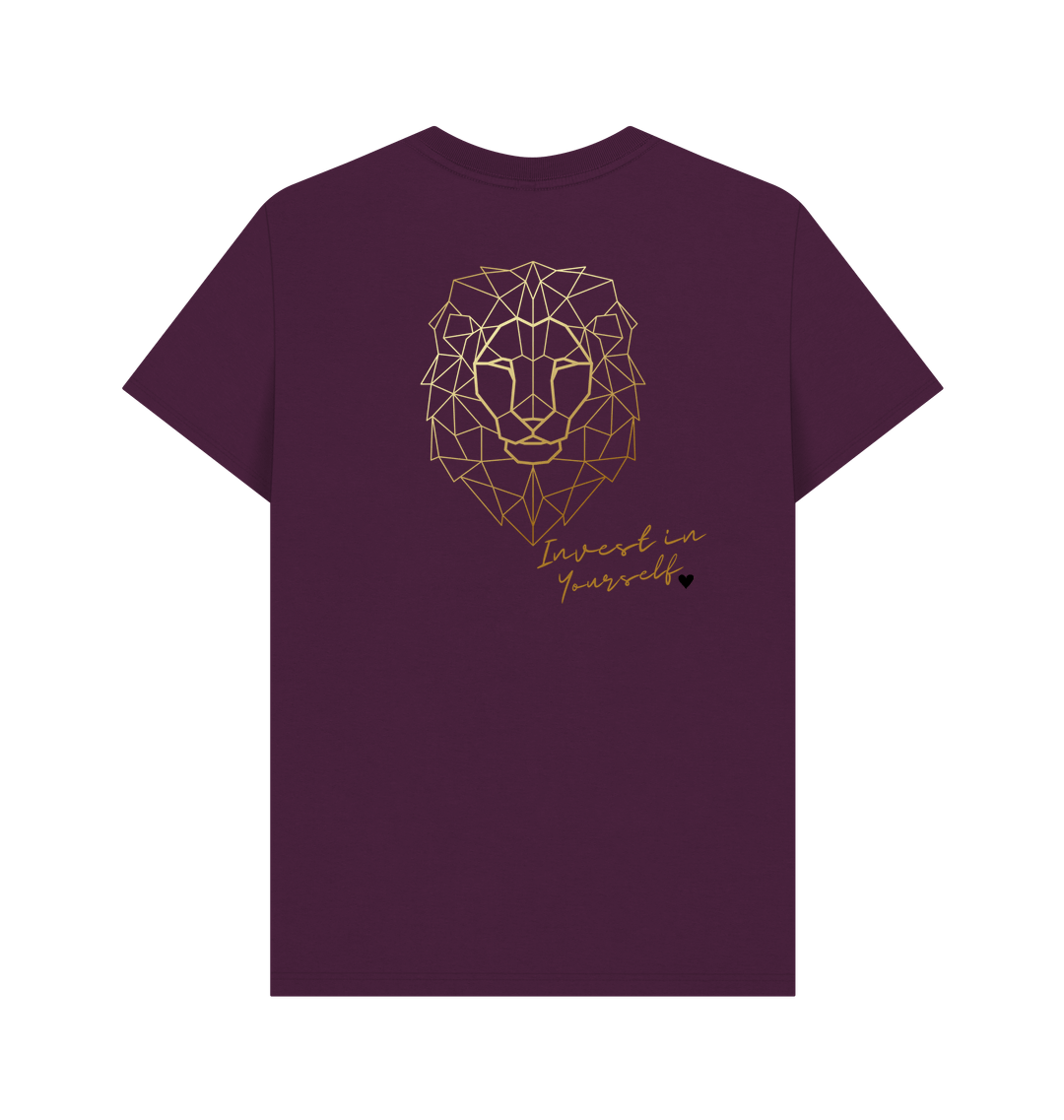 Purple Printed T-shirt