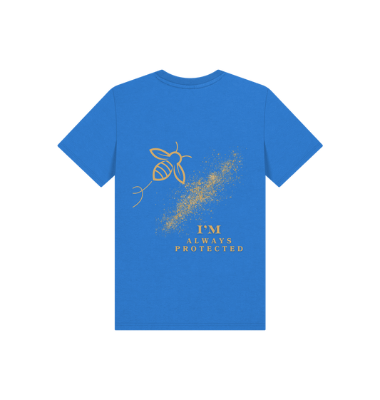 Bright Blue Printed Kids T-Shirt