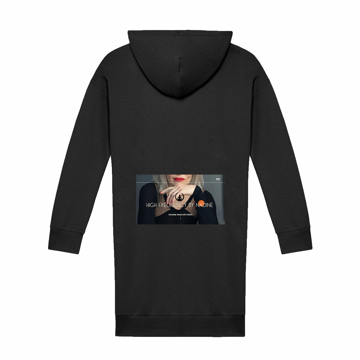 Heal and Raise your Vibration powered by Nadine - back_black