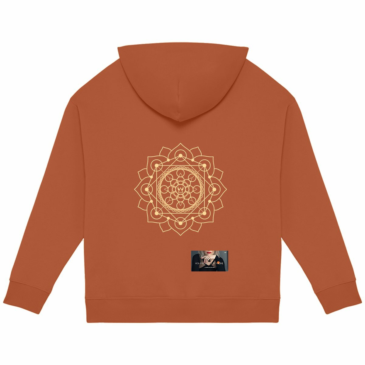 THE I AM UNCONDITIONAL LOVE  - back_orange