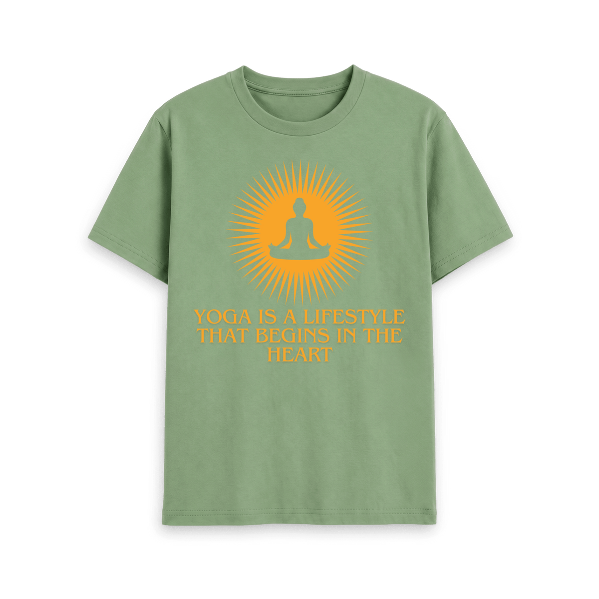 Sage Printed T-shirt Front