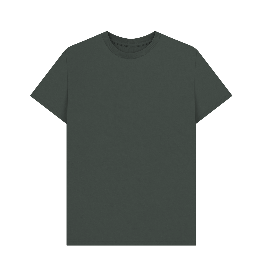 Dark Grey Printed T-shirt