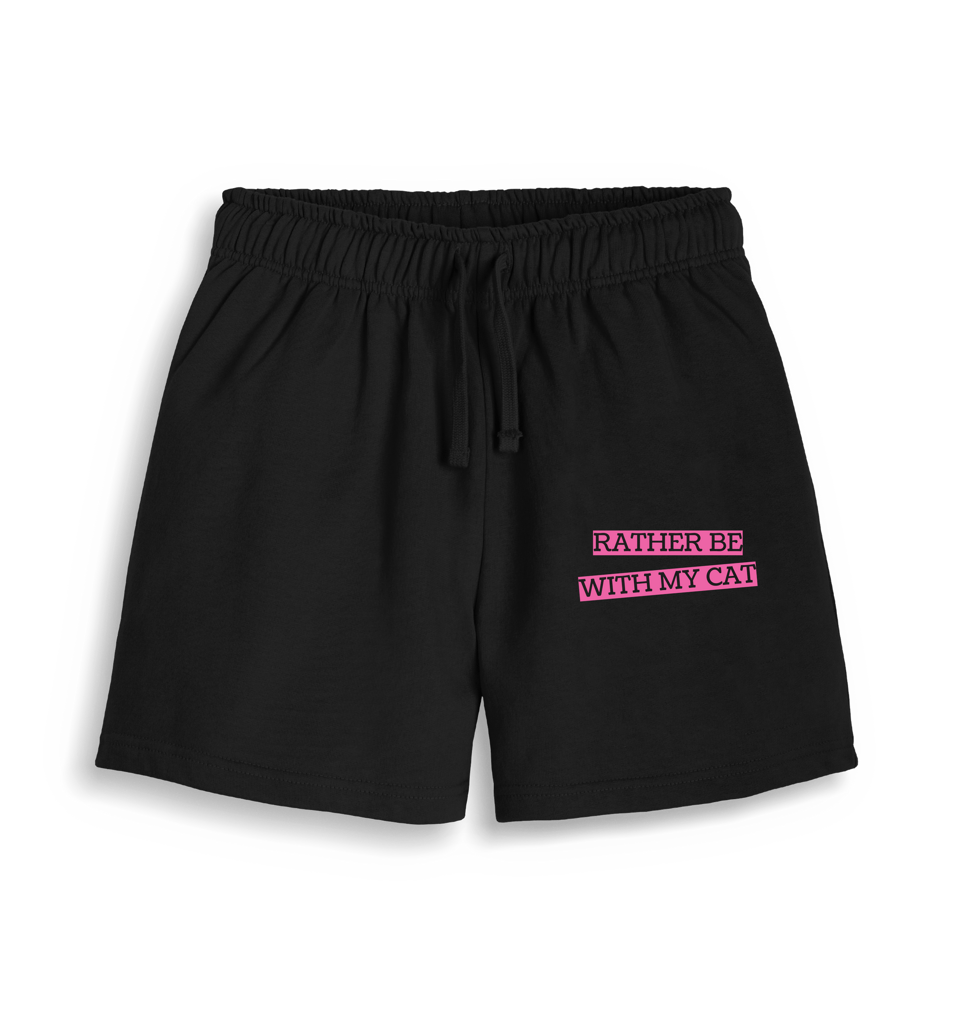 Black Shorts Front