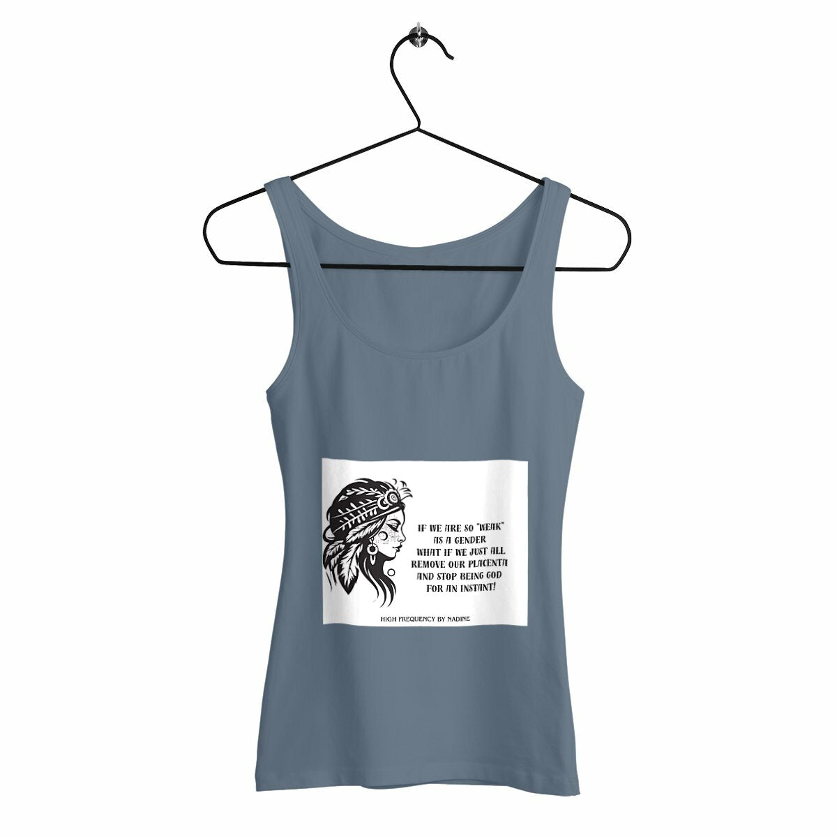 THE FEMINIST TANK - front_mineralgrey