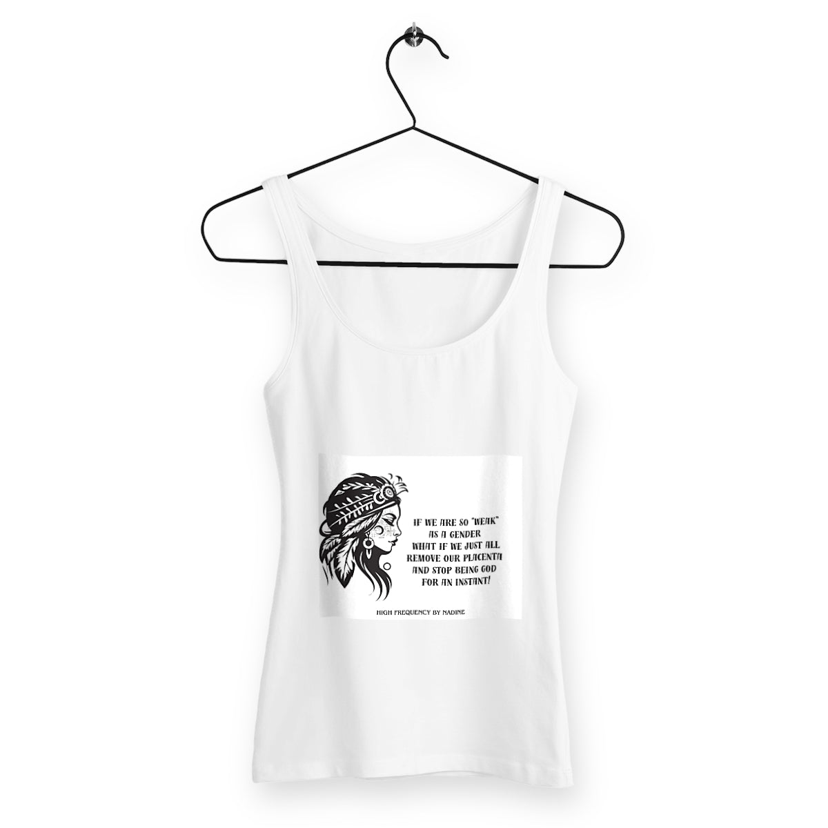 THE FEMINIST TANK - front_white