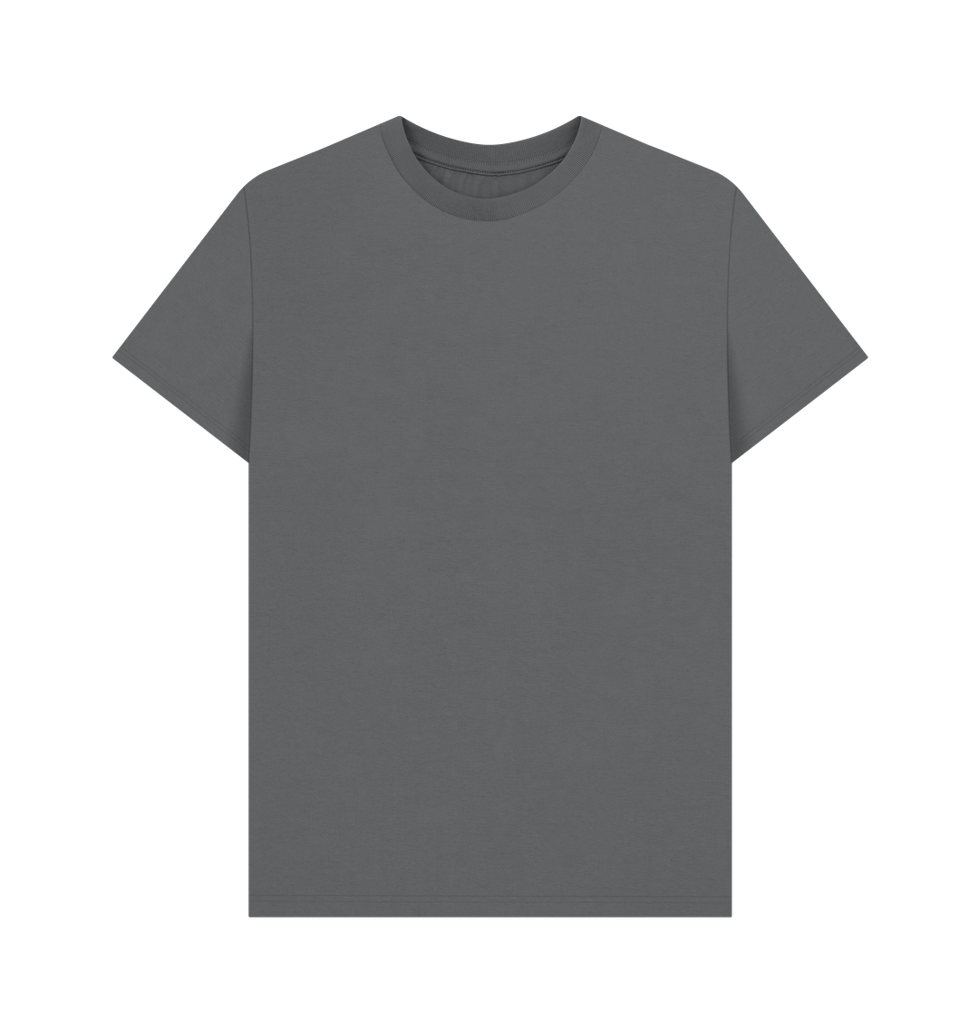 Slate Grey Printed T-shirt
