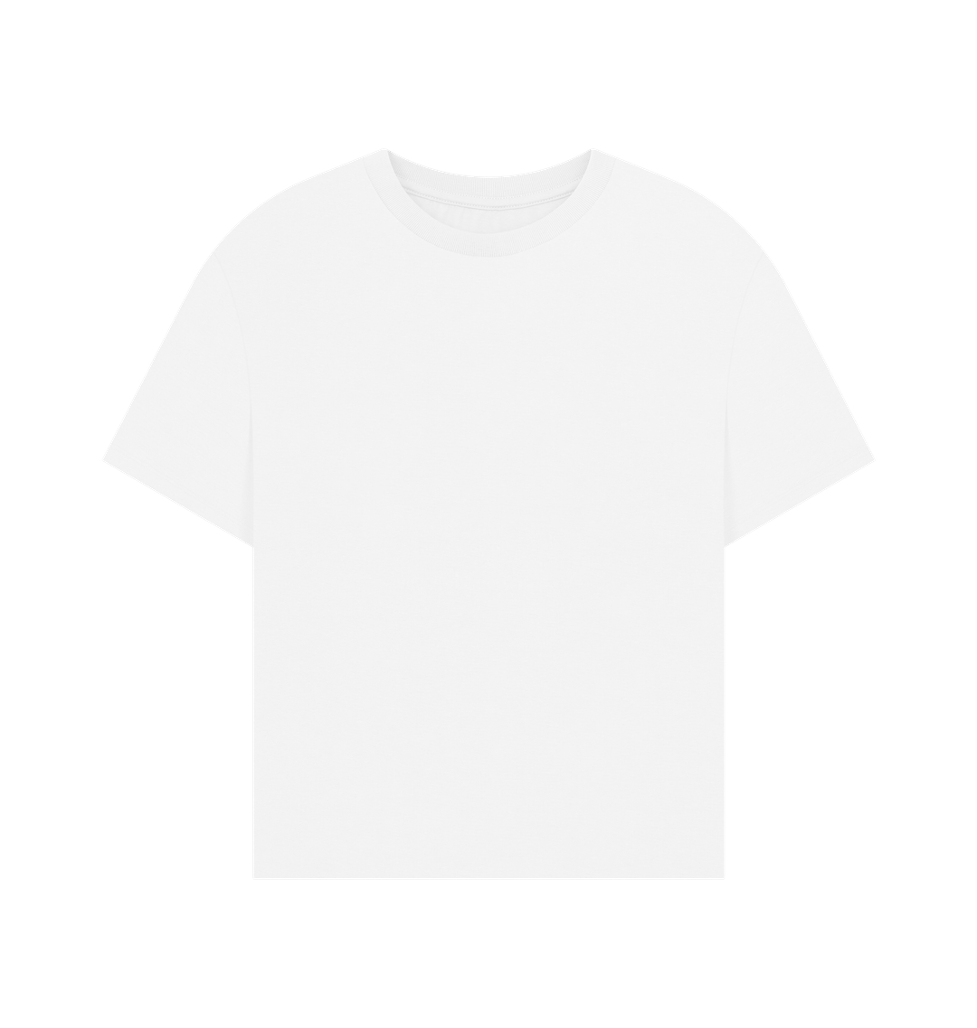 White Printed T-shirt Front