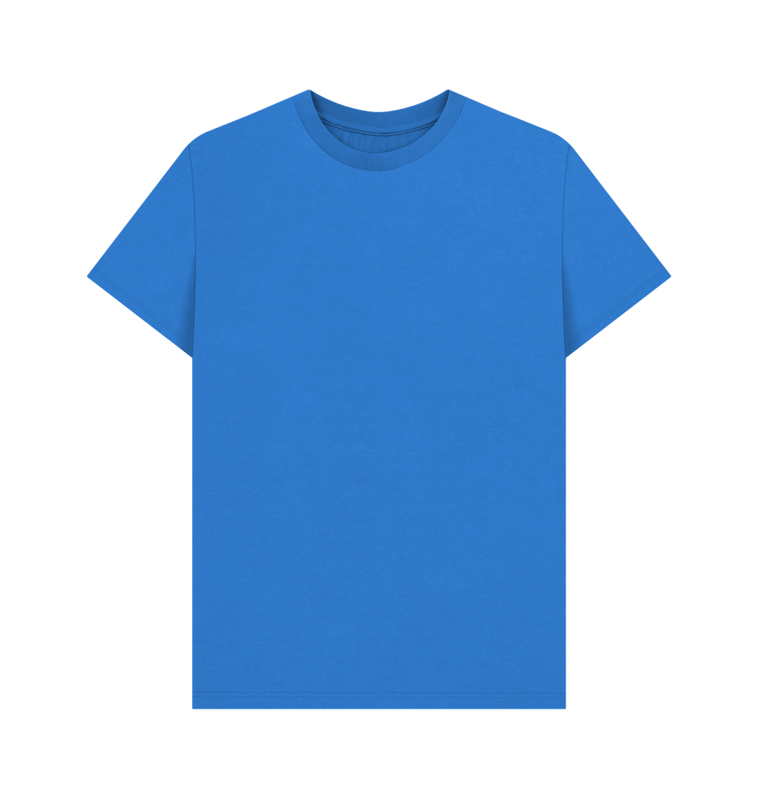 Bright Blue Printed T-shirt